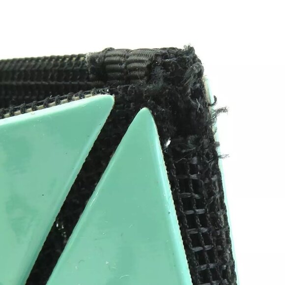 Auth BAOBAO ISSEYMIYAKE Handbag Tote Bag Green PVC - Picture 12 of 14